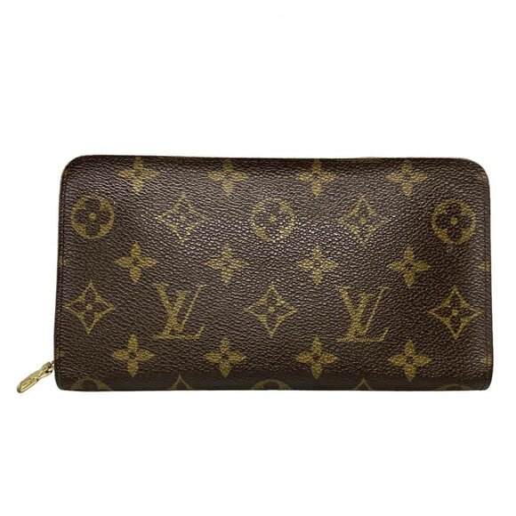 Auth LOUIS VUITTON Porte Monnaie Zip M61727 Monogram - TH0053 Long Wallet - Picture 3 of 14